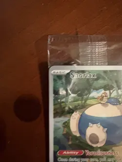 SEALED 2023 Snorlax Black Star Alt Art SVP 051 Pokemon 151 Promo English Holo - Image 2