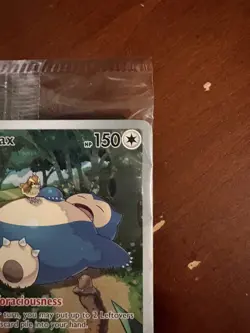 SEALED 2023 Snorlax Black Star Alt Art SVP 051 Pokemon 151 Promo English Holo - Image 3
