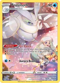 Frosmoth TG04/TG30 Holo Astral Radiance Trainer Gallery Pokemon NM/M - Image 2