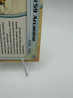 Pokemon Topps Chrome Arcanine 59 Holo Foil Blue Label - Image 5