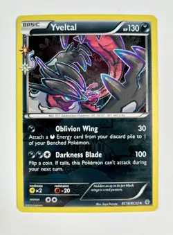 Yveltal 2016 Pokemon Generations : Radiant Collection #RC16/RC32 * Light Play - Image 1