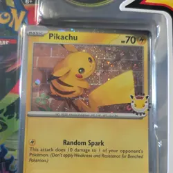 4 TCG 30th Anniversary Pokemon Day Collection Box Pikachu Promo Sealed 12 packs - Image 5