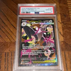2025 POKEMON PFL EN-PHANTASMAL FLAMES #128 MEGA LOPUNNY EX PSA 10 - Image 1