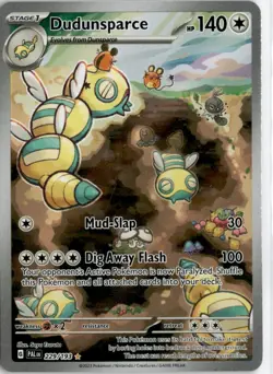 Pokemon Paldea Evolved Dundunsparce Illustration Rare 229/193 - Image 1