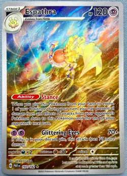 Espathra 197/182 - NM - Pokemon TCG Paradox Rift (PAR) Illustration Rare (2023) - Image 1