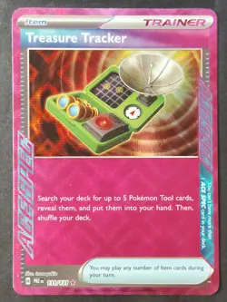 Treasure Tracker 131/131 Prismatic Evolutions ACE SPEC Rare, Pokemon 2025 (NM/M) - Image 1