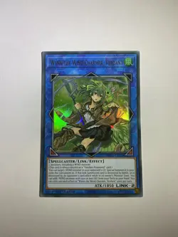 Wyn The Wind Charmer, Verdant MP20-EN124 1st Edition Ultra Rare Yugioh Card - Image 1