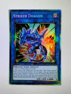 Striker Dragon RA01-EN046 Collector's Rare 1st Edition YuGiOh Card NM - Image 1