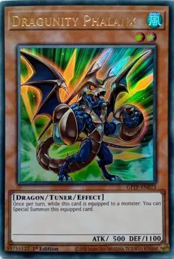 GFTP-EN073 DRAGUNITY PHALANX ULTRA RARE 1ST EDITION YuGiOh CARD - Image 1