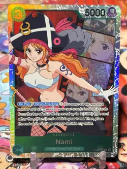 NAMI - One Piece TCG OP02-036 - SR Super Rare - Paramount War - Image 1