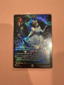 Disney Lorcana TCG Cinderella - Dream Come True 236/204 Enchanted Foil ENG - Image 1