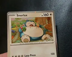 Snorlax SVP 122 Cosmos Holo Black Star Promo Pokemon Card NM - Image 2