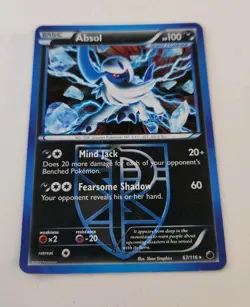 Absol 67/116 Plasma Freeze Pokemon Card . - Image 5