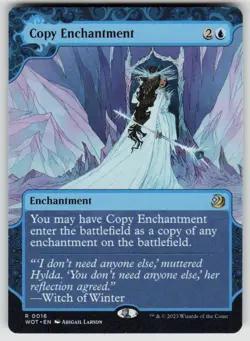 Copy Enchantment 16 Wilds of Eldraine: Enchanting Tales Magic: The Gathering NM - Image 1