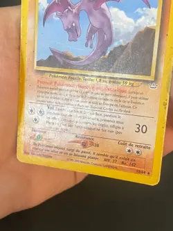 CARTE POKEMON PTERA 15/64 FR RARE NEO REVELATION - BE - Image 4