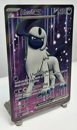 Pokemon Absol Ex #214/197 - Obsidian Flames - Full Art Ultra Rare |NM/M| - Image 3