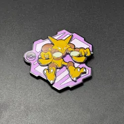 2025 Alakazam 151C Pokemon TCG S-Chinese exclusive magnet - Image 1