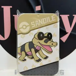 Sandile Damage Counters Case Storage Box Pokemon TCG S-Chinese 2025 - Image 1