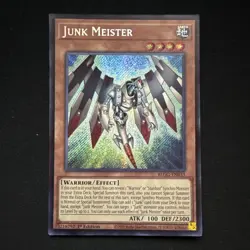 Junk Meister BLGG-EN033 1st Edition Foil x3 Secret Rare Yu-Gi-Oh! - Image 1