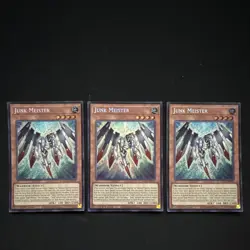 Junk Meister BLGG-EN033 1st Edition Foil x3 Secret Rare Yu-Gi-Oh! - Image 2
