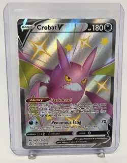 Pokemon Crobat V SWSH098 - Black Star Promo - Shining Fates - Holo |NM/M| - Image 1