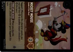 Disney Lorcana Mickey Mouse Leader of the Band Promo Card 34/P1 Trading Card - Image 5