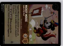Disney Lorcana Mickey Mouse Leader of the Band Promo Card 34/P1 Trading Card - Image 5