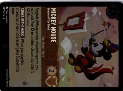 Disney Lorcana Mickey Mouse Leader of the Band Promo Card 34/P1 Trading Card - Image 5