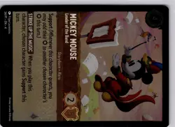 Disney Lorcana Mickey Mouse Leader of the Band Promo Card 34/P1 Trading Card - Image 5