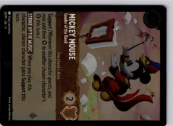 Disney Lorcana Mickey Mouse Leader of the Band Promo Card 34/P1 Trading Card - Image 5