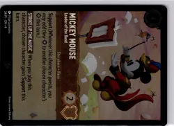 Disney Lorcana Mickey Mouse Leader of the Band Promo Card 34/P1 Trading Card - Image 5