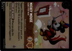 Disney Lorcana Mickey Mouse Leader of the Band Promo Card 34/P1 Trading Card - Image 5