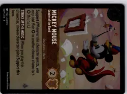 Disney Lorcana Mickey Mouse Leader of the Band Promo Card 34/P1 Trading Card - Image 3