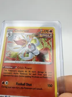 Cinderace SWSH278 Black Star Promo Pokemon TGC Crown Zenith - Image 2