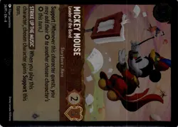 Disney Lorcana Mickey Mouse Leader of the Band Promo Card 34/P1 Trading Card - Image 5