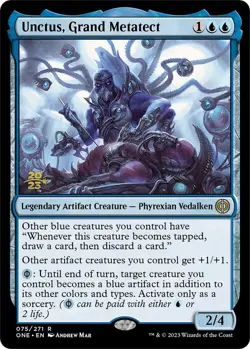Unctus, Grand Metatect 75 Rare Prerelease Cards Magic: The Gathering Foil NM - Image 1