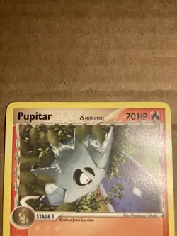 Pupitar Pokemon Card Delta Species 51/113 LP - Image 3