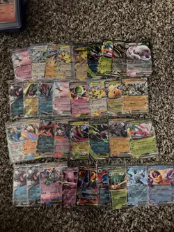 Pokemon TCG 34 Card Lot Of Ex’s English And Japanese Various Sets Nm - Image 1