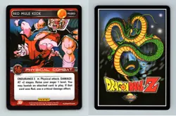 Red Mule Kick #R120 Dragon Ball Z Movie Collection 2015 Panini Rare TCG Card - Image 1