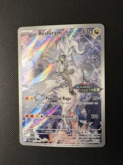 Pokemon Cards N's Reshiram 167/159 STAMPED Journey Together - Image 1