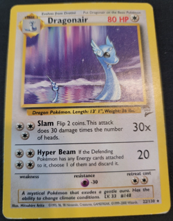 Dragonair # 22/130 Base Set 2 TCG Game Pokemon Trading Cards Colorless LP - Image 1