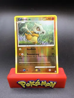 Pokemon Card Cubone LP/NM Legends Awakened Reverse Holo Common 90/146 - Image 1