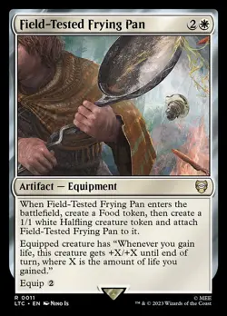 1x Field-Tested Frying Pan NM Eng MTG - LOTR Commander - Image 1