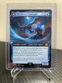 Jill, Shiva's Dominant [Extended Art] #438 - Regular - NM/Mint - EN - MTG: FF - Image 1