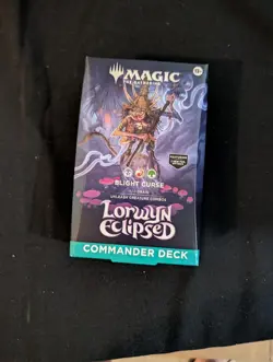 Magic: The Gathering Lorwyn Eclipsed Commander Deck - Blight Curse - Sealed - Image 1
