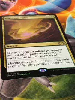 C6726 MTG MAGIC ULTIMATE MASTERS MAELSTROM PULSE #204 FOIL MP RARE - Image 2