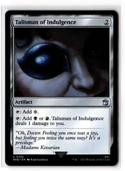 Talisman of Indulgence 252 Universes Beyond: Doctor Who WHO NM - Image 1