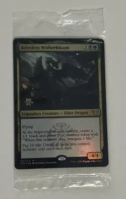 Beledros Witherbloom - Prerelease Foil (PRE) Sealed Mythic NM Strixhaven MTG - Image 1