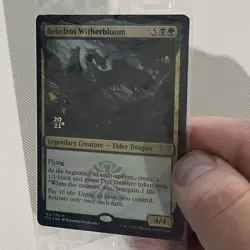 Beledros Witherbloom - Prerelease Foil (PRE) Sealed Mythic NM Strixhaven MTG - Image 2