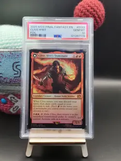 Clive, Ifrit's Dominant - #133 - Mythic - Foil - Final Fantasy - FIN - PSA 10 - Image 1